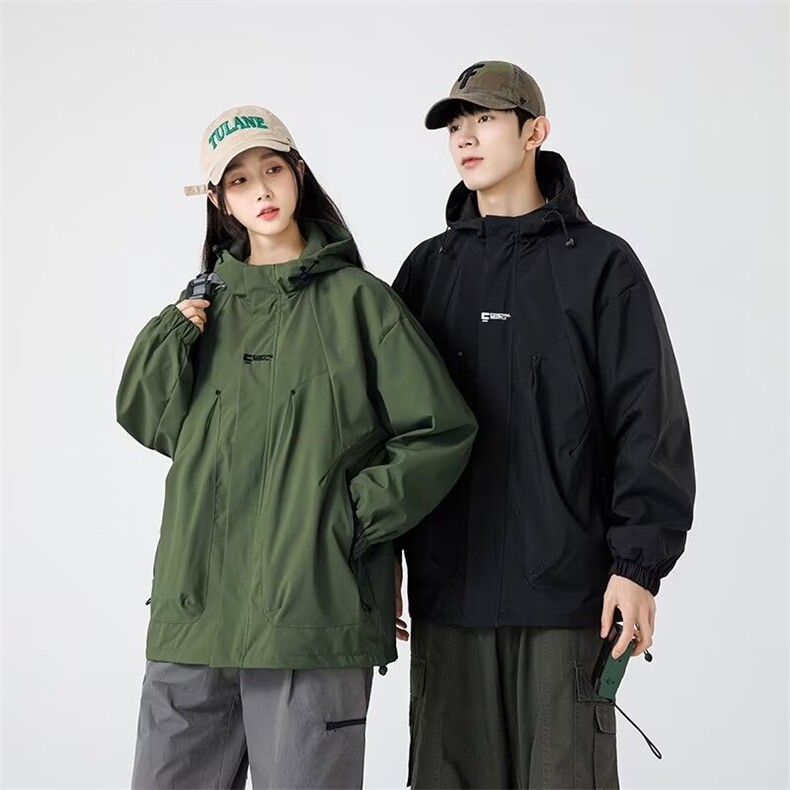 2024春秋冲锋衣户外防水秋装外套男女夹克能风工装XR23745/P60,男装夹克,星座506