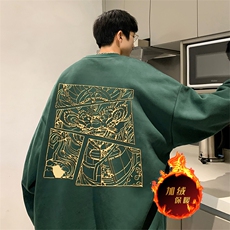 龙年卫衣冬季加绒加厚卫衣男女外套DY5521常规特P28加绒特33，男装卫衣，电商A486