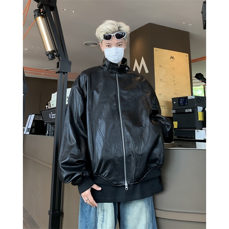 秋季新款飞行员夹克男宽松棒球服上衣外套JK0172-P70,男装夹克,星座308B-2
