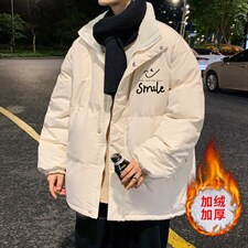 ！2023秋冬加绒加厚男士棉衣保暖立领时尚棉服外套MY108特P78，男装棉衣，电商B220