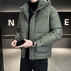 店主风连帽棉衣男冬季保暖防寒高品质加厚帅气棉服外套S3436，男装棉衣，星座310B-3