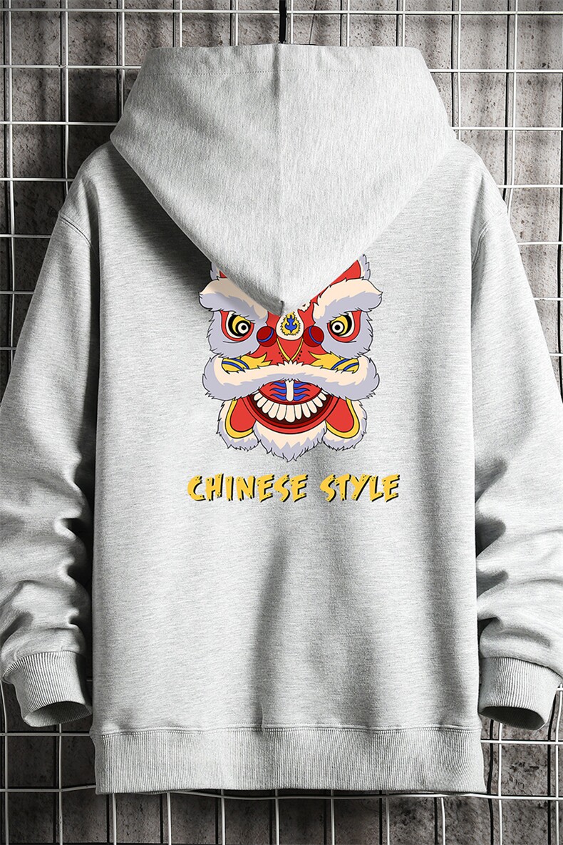 KS21185-P38加绒款-P43连帽开衫卫衣男运动外套大码班服网格,男装卫衣,电商A040A