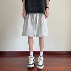 ！2025夏季新款男士伐木短裤宽松情侣五分裤中裤DK327特P30，男装牛仔裤，电商B220