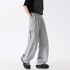 设计感休闲裤工装机能长裤运动裤男登山防水冲锋裤K0654/P42，男装工装外套，电商D202