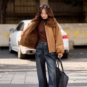 2025冬季新款工装派克服全毛加厚内胆图片