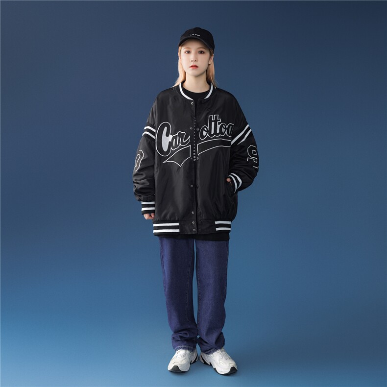 C316 JK622 P88 秋装新款运动外套班服情侣装男女款夹克衫棒球服图片