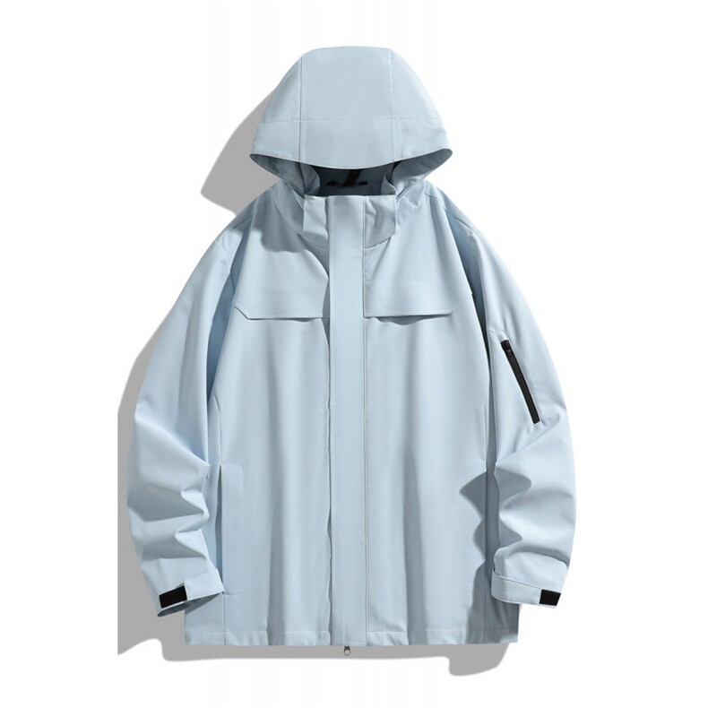 新款男女高品质户外登山服青少年学生冲锋衣夹克外套HS6606,男装夹克,星座1206（原A206）