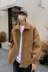 男装夹克2026秋冬季新款呢料毛呢大衣男生外套XZ514-2-F628-P120，男装夹克，星座514-2(原B239)