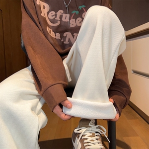冬季加绒加厚休闲裤男直筒阔腿运动裤K11-P48加绒P58控68加绒控78