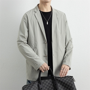 春季新款商务风西装外套男休闲西服男士西服JK02629-P83图片