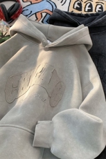 212A-25428特70控108美式重磅宽松贴布刺绣水洗连帽卫衣男，男装卫衣，星座212A（原A324）