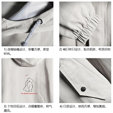 JK41140-P85纯棉连帽夹克男士大码工装夹克男外套男网格挂拍，男装夹克，电商A040A