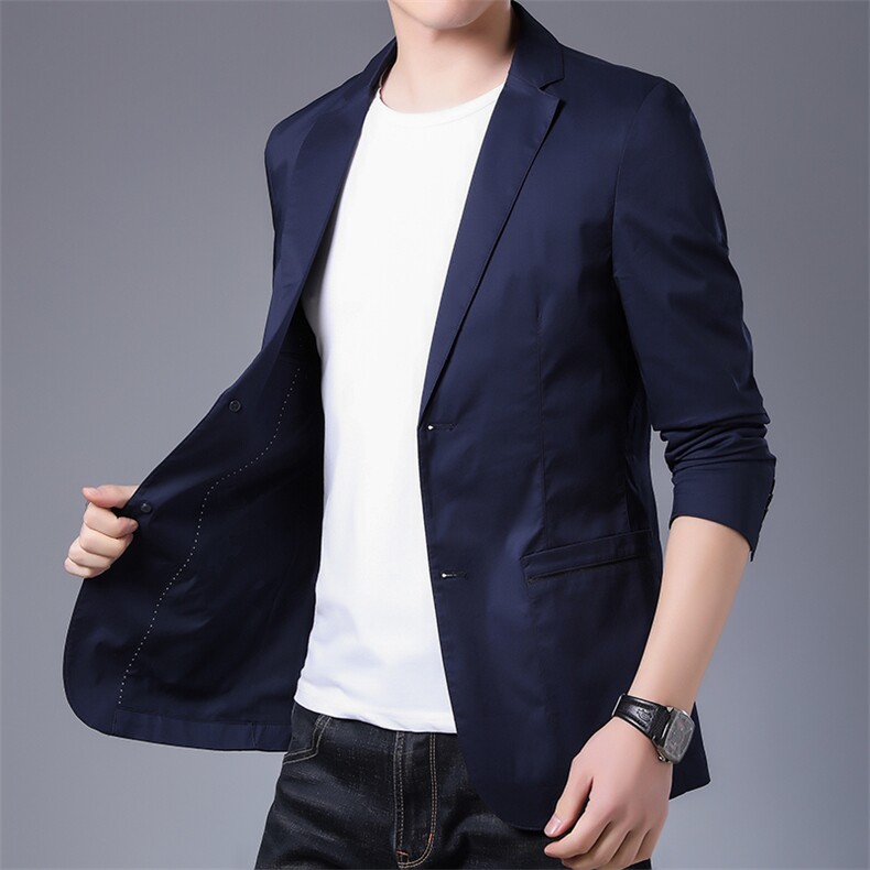 CD6629208钱塘2020-2秋季薄款时尚休闲简约中青年男士西服P165,男装西服,钱塘207-2
