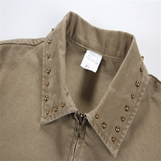 水洗牛仔外套男款春季美式痞帅上衣服宽松休闲工装夹克JK1315-P98，男装工装外套，星座1103-3