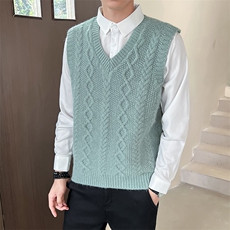 2025男士假两件卫衣衬衫领新款刺绣针织打底衫CS38-P78控118，男装T恤，电商B278