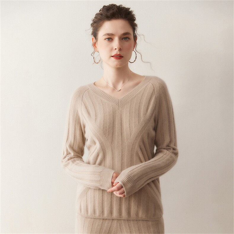 2025年秋季舒适时尚百搭套装，女装套装/套裙，溪贝羊绒