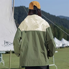 2024夏季新款拼色情侣防晒衣户外防晒服皮肤衣防晒服户外防晒外套，男装防晒衣，星座1013
