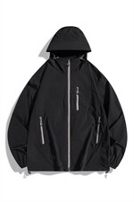 UPF50+有报告凉感轻薄透气宽松大码潮流防晒服DQC659-P48，男装防晒衣，电商B306