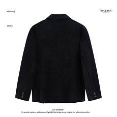 平铺~春季简约肌理感面料休闲西装外套YJ6016/P115，男装西服套装，电商B331