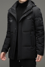 鸭绒羽绒服男士2023冬季新款休闲连帽潮流男装外套ZELD9843-P355，男装羽绒服，电商B212（原钱塘6029）