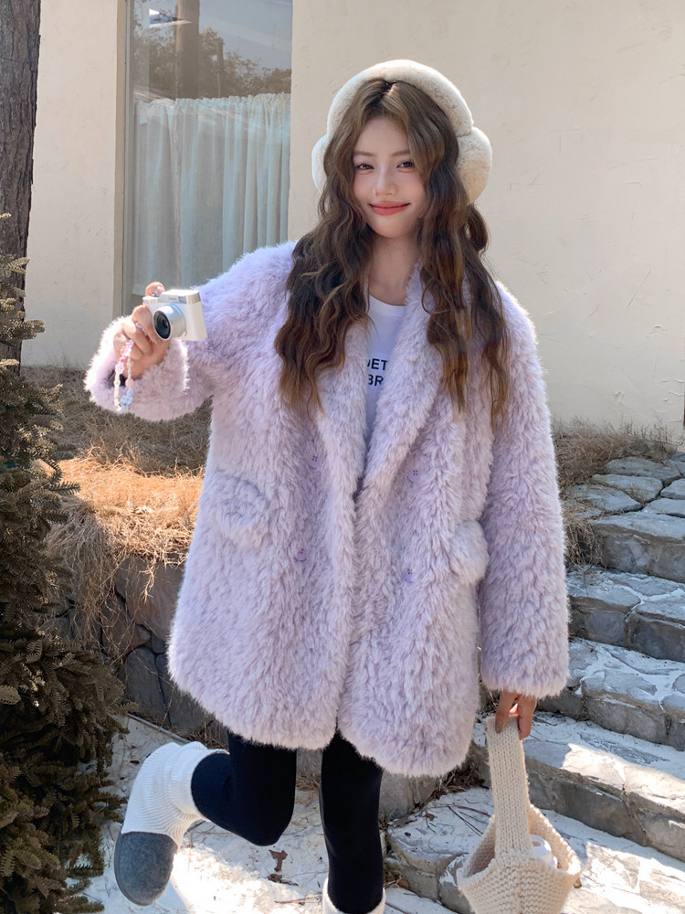 【现货】数据好皮毛一体外套P200-K298,女装棉衣/棉服,浙宝128A