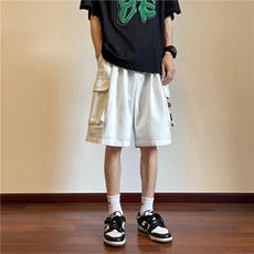 XZ222-1/DK5/P45/控58宽松美式大码休闲短裤，男装休闲裤，星座809A(原222-1)