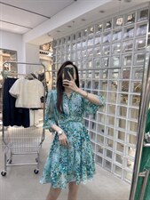 现货，夏季新品超百搭连衣裙，女装连衣裙，挑剔猫