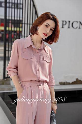 新款套装，女装职业装，雨恋依香