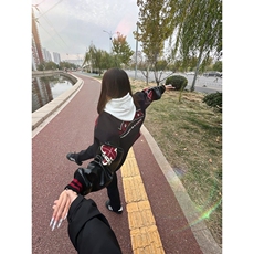 春季新款美式潮牌立领飞行夹克外套男款时尚百搭宽松休闲上衣，男装夹克，星座218-8
