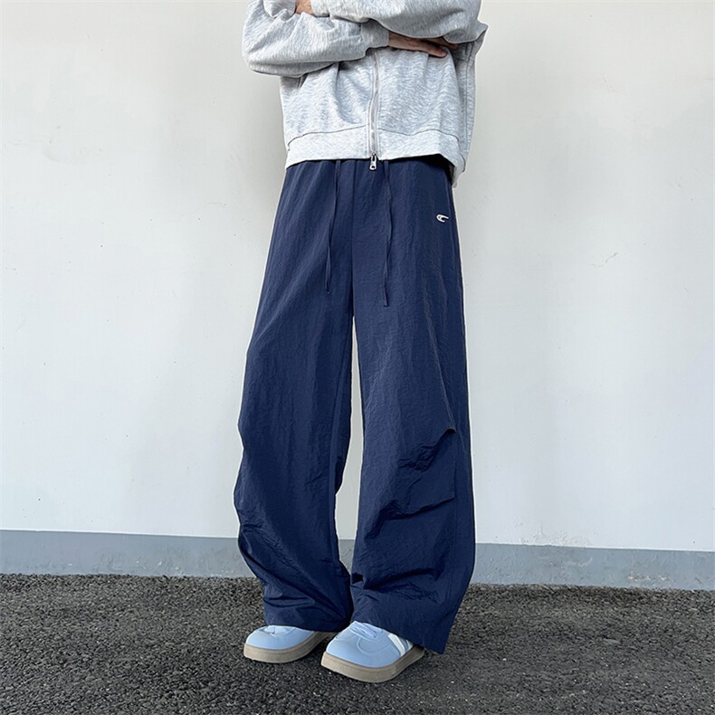速干工装裤男女款2025新款春秋宽松垂感美式休闲阔腿裤K0863-P35,男装工装外套,星座308B-2