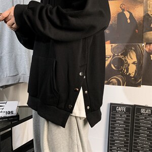休闲上衣外套2023秋装新款卫衣男韩版潮时尚青年A161-2-Y750-P35图片