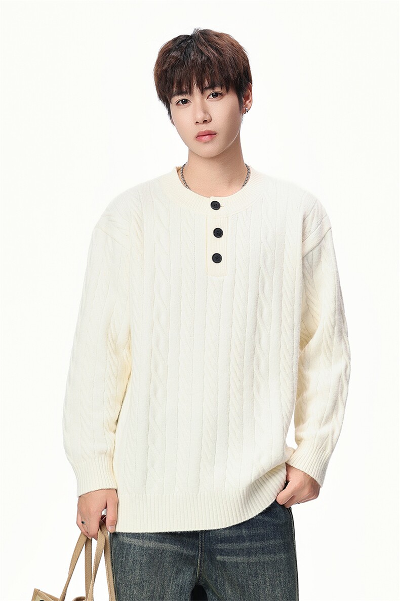 【新品】2025秋冬男士时尚休闲百搭针织毛衣潮流-M199-P55,男装针织衫/毛衣,星座1105-1