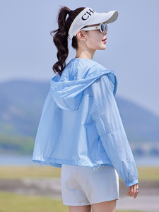 女2026新款夏装宽松显瘦今年流行空调衫旅行户外宽松薄短外套图片