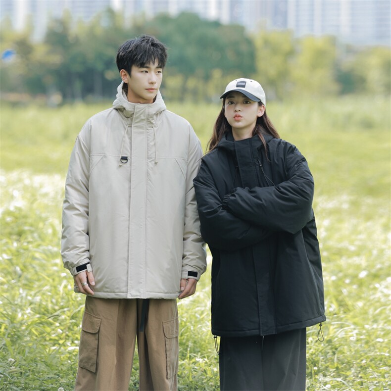 冬季新品保暖连帽棉衣休闲潮流青少年百搭棉服外套MY9083-P100,男装棉衣,电商A128