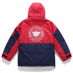 冬装工装情侣棉服外套潮流韩版加厚连帽保暖棉衣 A436-897图片