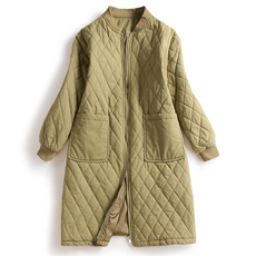 宽松优雅减龄时尚个性百搭洋气显瘦百搭柔软舒适保暖纯色棉衣/棉服，女装棉衣/棉服，小林双子