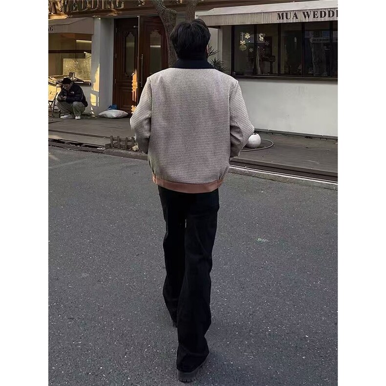 美式高街牛仔裤男女韩版潮流帅气百搭2025秋冬ins长裤RK3057-P39,男装牛仔裤,星座412-1