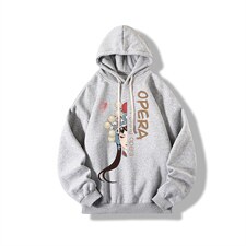 WY2161-P35加绒款-P40纯棉连帽卫衣男大码运动帽衫宽松薄，男装卫衣，电商A040