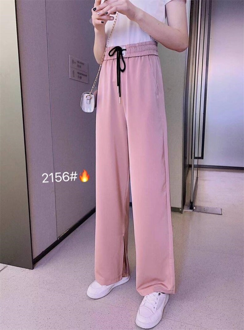 夏款阔腿裤，女装，变色鸟(1F)