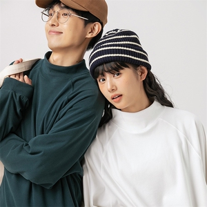 2026冬季新款男装日系潮牌纯色卫衣打底衫WY562-F50图片