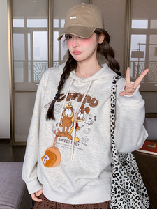 大货 刺绣连帽休闲卫衣2C309-2510-p125-k178图片