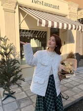 现货，衣，女装棉衣/棉服，墨初