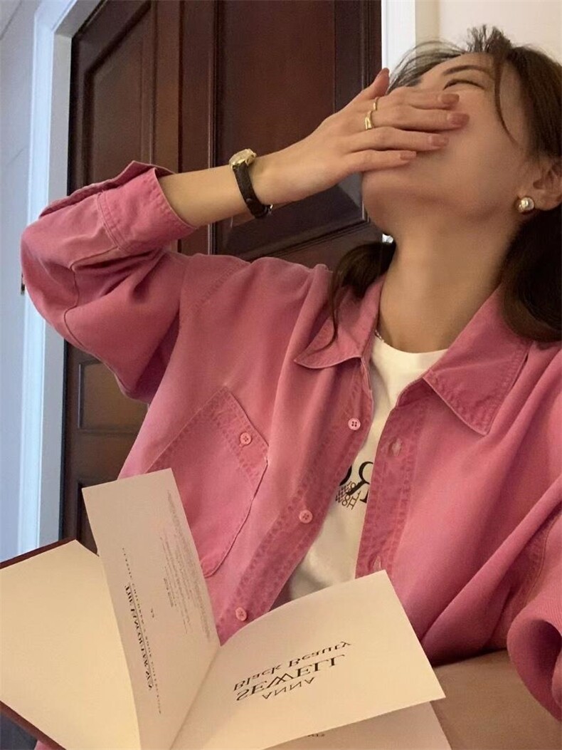 春夏重工水洗牛仔衬衣，质感柔软舒服，其它，亿炫(5F)