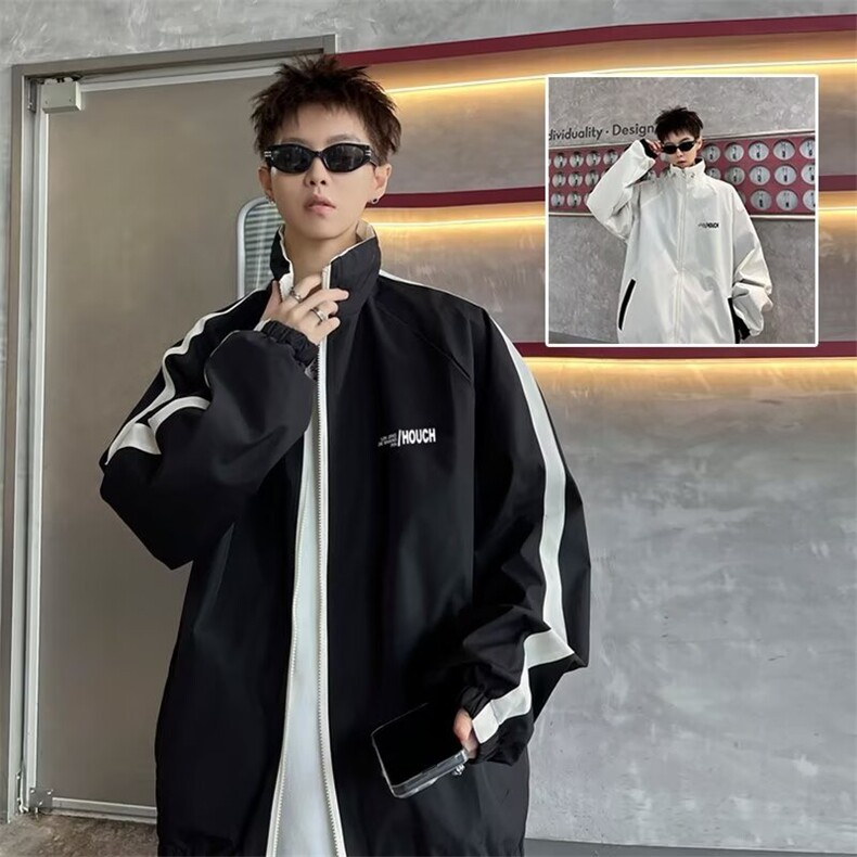F598P58秋冬男装夹克外套休闲男装上衣宽松,男装夹克,星座512-6
