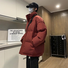 现货高品质美式高街冬季重磅三防加厚羽绒棉衣厚外套面包棉服，男装棉衣，电商A486