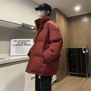 现货高品质美式高街冬季重磅三防加厚羽绒棉衣厚外套面包棉服图片