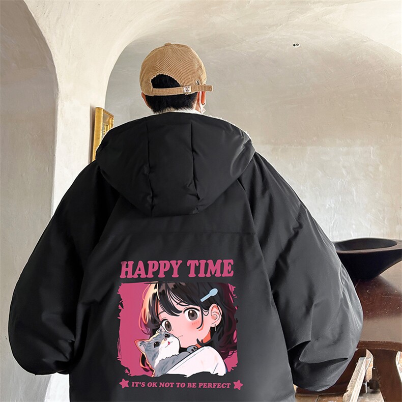 控128加绒面包服男大码羊羔毛棉衣男MY16353-P100,男装棉衣,电商A040