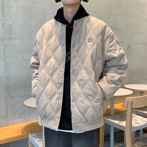 冬季加厚棉衣男韩版潮流百搭痞帅宽松港风休闲棒球服MY0417-P63图片