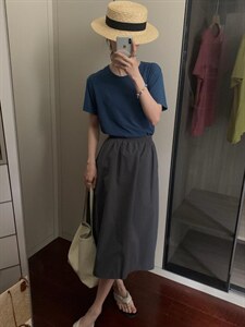 简约韩T?布半群图片