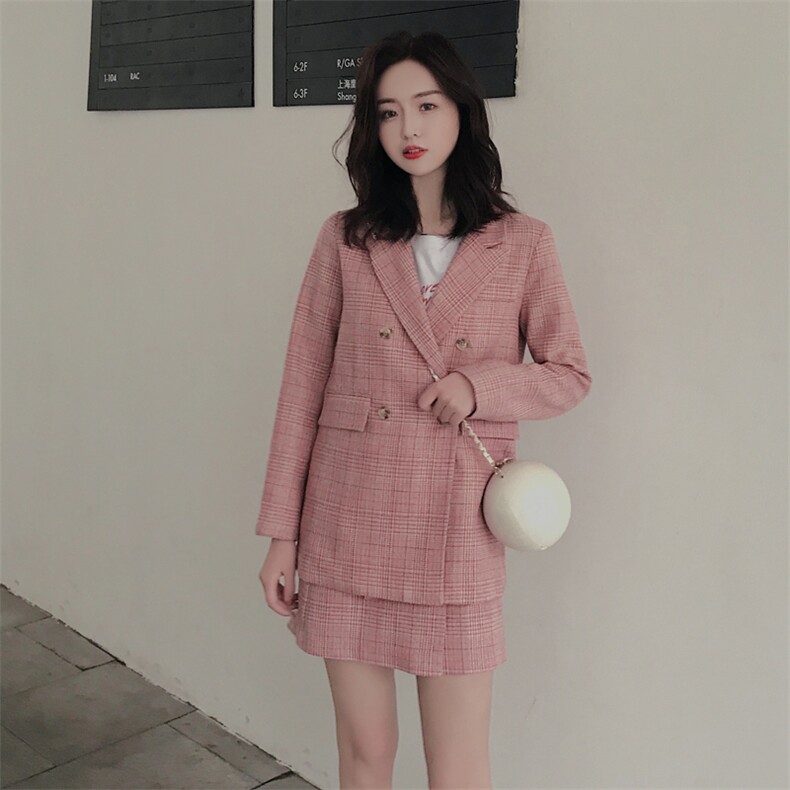 大货已出西装浙宝262A套上衣裙,女装西装,Yologo